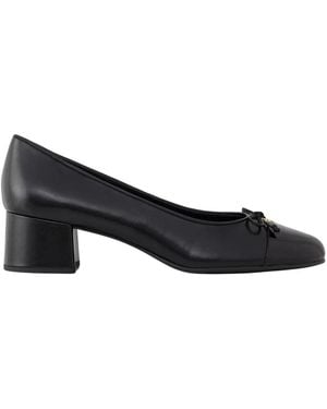 Tory Burch Cap-Toe Pump - Zwart