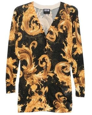 Versace Jeans Couture Cardigans - Yellow