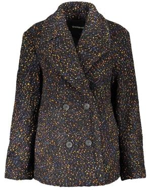 Desigual Tweed Jackets - Noir