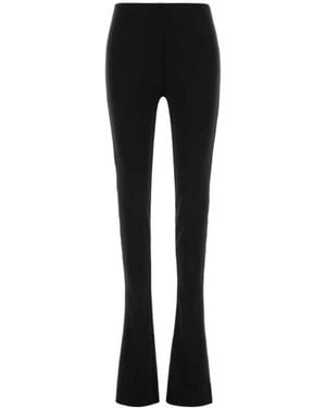 Gucci Broeken ,Zwart ,Crepe Jersey Broek