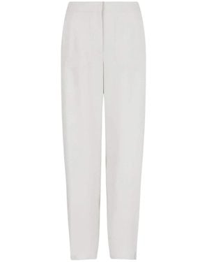 Giorgio Armani Straight Trousers - Blanc
