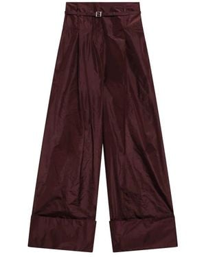 Fendi Wide Trousers - Morado