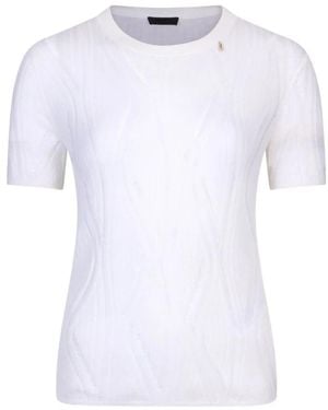 Liu Jo Round-Neck Knitwear - Blanco