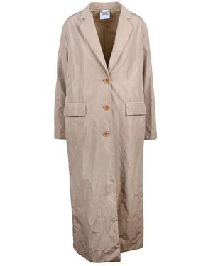 Aspesi Single-Breasted Coats - Natural