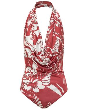 DSquared² Dancing Flowers Body - Rot