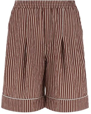 Le twins Casual Shorts - Marrón