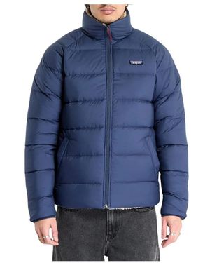 Patagonia Omkeerbaar Stille Donsjack - Blauw
