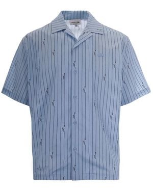 Lacoste Short Sleeve Shirts - Blue