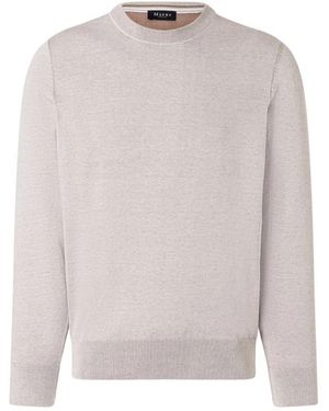 Maerz Ronde Hals Knitwear - Grijs