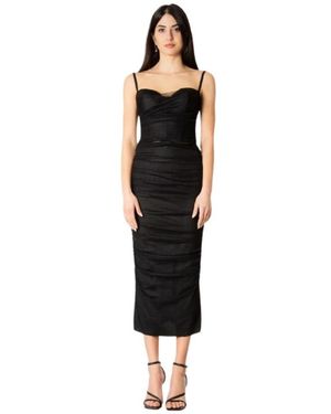 19:13 Dresscode Kleedjes ,Zwart ,Tule Zwarte Tule Jurk Met Sweetheart Halslijn