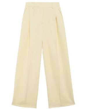 Alpha Studio Wide Trousers - Neutro