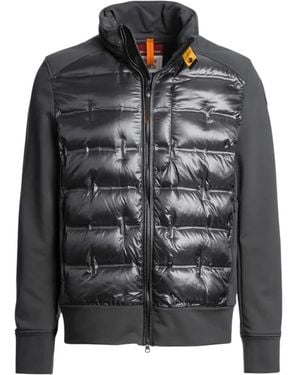 Parajumpers Jassen ,Zwart Matty Hybridjacke Techno Hybrid, Antra - Grijs