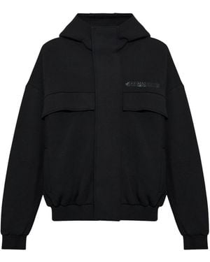 DSquared² Hoodies & Sweatvesten ,Zwart ,Hooded Jacket