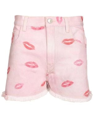 Isabel Marant Denim Shorts - Pink