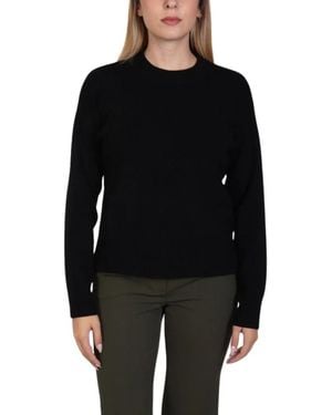 Marella Round-Neck Knitwear - Black