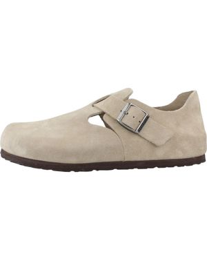 Birkenstock Flats - Blanco