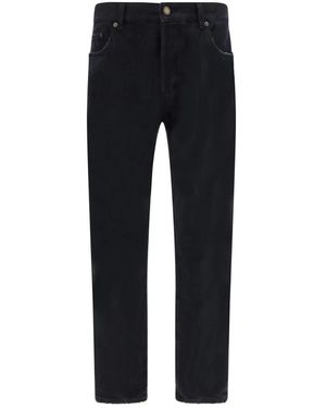 Saint Laurent Straight Jeans - Negro