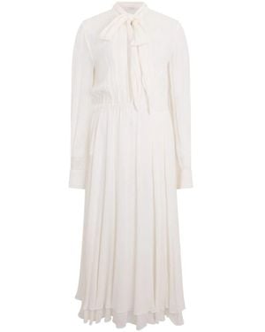 Philosophy Di Lorenzo Serafini Midi Dresses - White