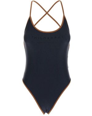 Philosophy Di Lorenzo Serafini One-Piece - Bleu
