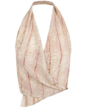 Cortana Sleeveless Tops - Natural