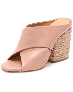 Paloma Barceló Heeled Mules - Pink