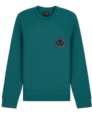 ARMANI EXCHANGE Sweatshirts - Verde