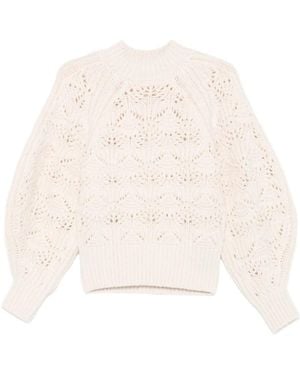 Zimmermann Round-Neck Knitwear - Neutro