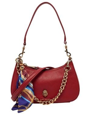 Kurt Geiger Sloane Hobo Umhängetasche - Rot