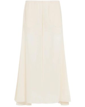 Chloé Rokken ,Zijden Broek - Wit