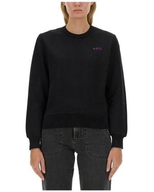 A.P.C. Sweatshirts - Negro