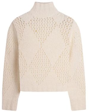 Ballantyne Rollkragenpullover - Weiß