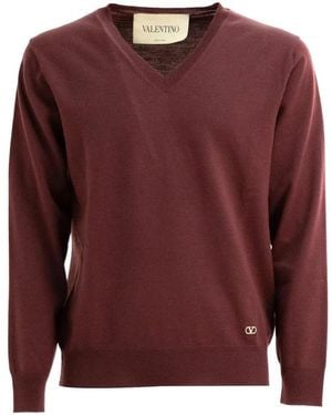 Valentino Vlogo Signature Pull - Rot