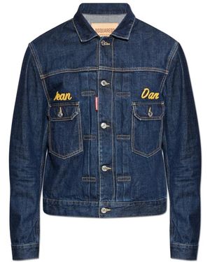 DSquared² Denim Jackets - Azul