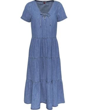 Tommy Hilfiger Midi Dresses - Blue