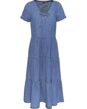 Tommy Hilfiger Midi Dresses - Bleu