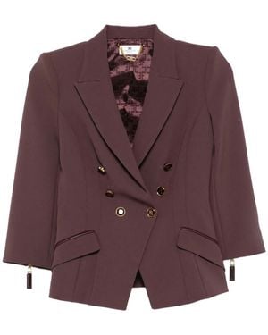 Elisabetta Franchi Blazers - Paars