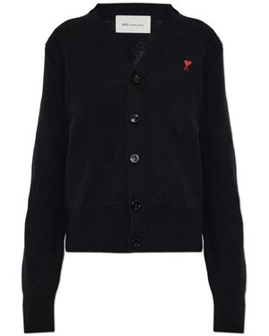 Ami Paris Cardigans - Negro