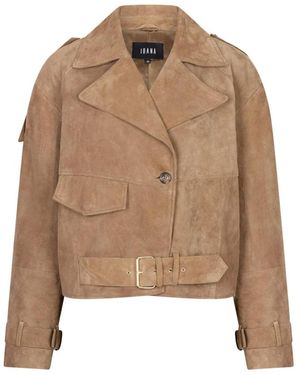Ibana Leather Jassen - Naturel