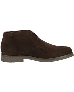 Geox Lace-Up Boots - Brown