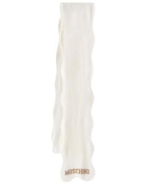 Moschino Winter Scarves - Blanco
