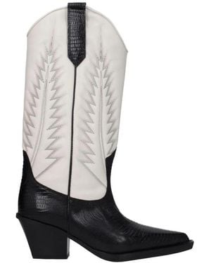Paris Texas Cowboy Boots - Grigio