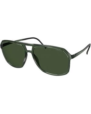 Silhouette Sunglasses - Green