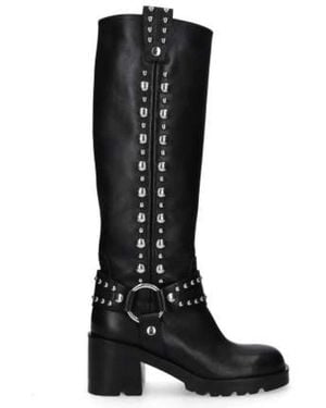 Strategia High Boots - Black