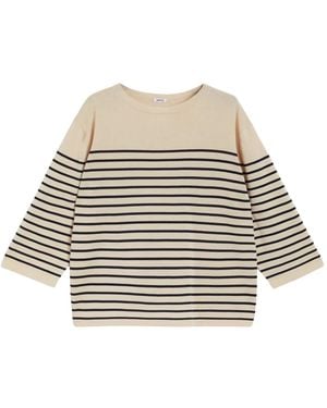 Aspesi Round-Neck Knitwear - Neutro