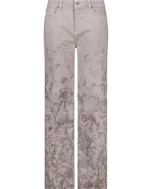 Monari Gerades Jeans - Grau