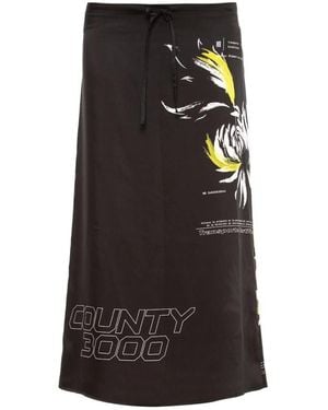 Marcelo Burlon Midi Skirts - Black