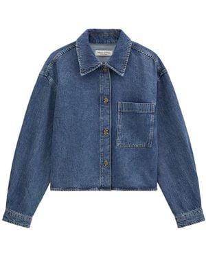 Marc O' Polo Denim Shirts - Blu