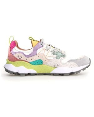 Flower Mountain Sneakers - Bleu