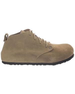 Birkenstock Schoenen ,Leer Dundee Suede Leer - Bruin