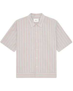 NN07 Short Sleeve Shirts - White